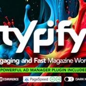 قالب وردپرس روزنامه و مجله Typify