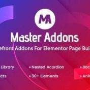 افزونه مستر اددان Master Addons برای المنتور