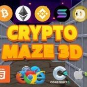 اسکریپت بازی آنلاین HTML ماز با مضمون کریپتو Crypto Maze 3D