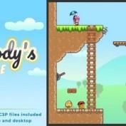 اسکریپت بازی آنلاین HTML ماجراجویی Melody’s Adventure