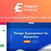 افزودنی طراحی پیشرفته Designer Powerup برای افزونه المنتور