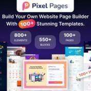 اسکریپت ایجاد وب سایت های تک صفحه ای PixelPages