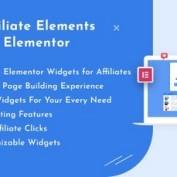 افزونه ابزارک های Affiliate برای صفحه ساز المنتور Affiliate Elements