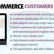 افزونه مدیریت مشتریان در ووکامرس WooCommerce Customers Manager