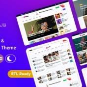 قالب مجله خبری Benqu برای وردپرس