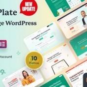قالب لندینگ پیج وردپرس SaasPlate