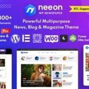 دانلود قالب Neeon – قالب مجله خبری وردپرس