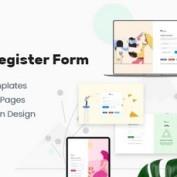 دانلود قالب Forny – قالب فرم ثبت نام و ورود به صورت HTML