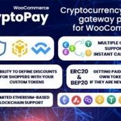 افزونه درگاه پرداخت ارزهای دیجیتال برای ووکامرس CryptoPay WooCommerce
