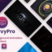دانلود افزونه MarvyPro – افزودن بک گراند انیمیشنی برای المنتور