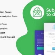 دانلود افزونه Subscribe to Download – افزونه وردپرس عضویت در خبرنامه به ازای دانلود