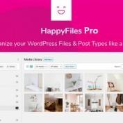 افزونه سازماندهی فایل های وردپرس HappyFiles Pro