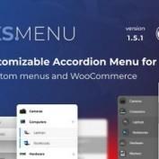 افزونه منوی آکاردئون برای وردپرس Iks Menu Pro